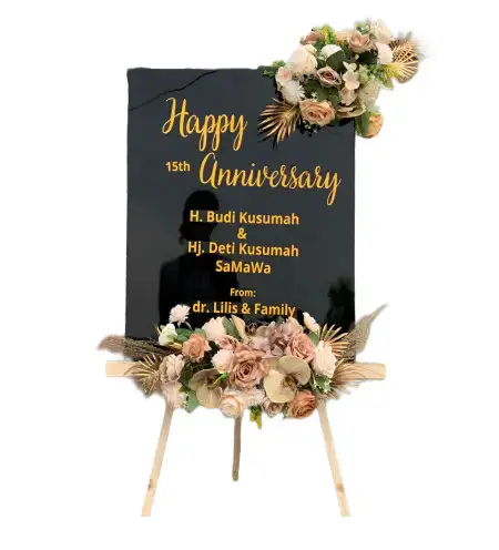 Papan Bunga Akrilik Cilacap