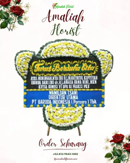 Papan Bunga Duka Cilacap